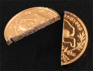 Fake Gold Coin Fake Gold Panda Coin