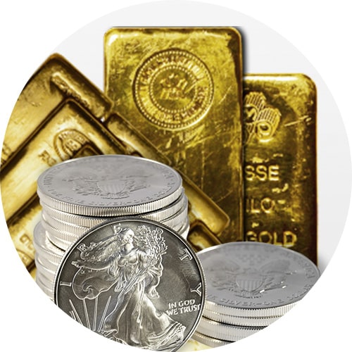 bullion coins bars and rounds