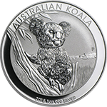 Australian Koala Silver Coin