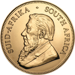 South African Krugerrand Gold Coins