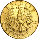 Gold Schilling Coin (Austria)