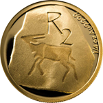 R1 & R2 Gold Coins (South Africa)