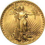 Saint Guadens Gold Double Eagle Coin