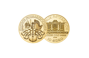1/10 oz vienna gold coin