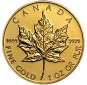 Canadian Maple Leaf Gold Coin