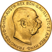 100 Corona Gold Coin