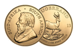 ½ Troy oz Gold Krugerrand Coin