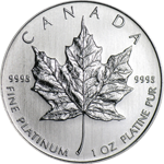 Canadian Maple Platinum Coins