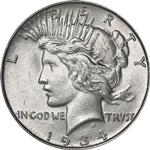 Peace Dollar Coin