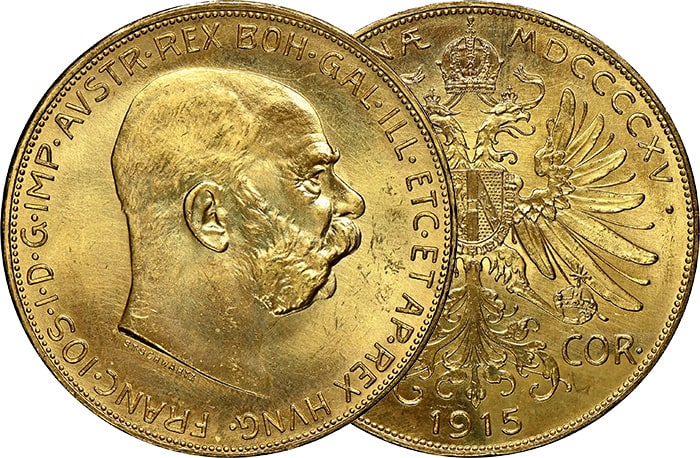 100 Corona Gold Coin