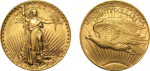Saint Guade Eagle Gold Coin