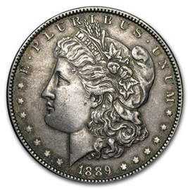 morgan silver dollar ef 40