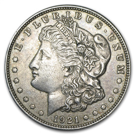 morgan silver dollar xf 45