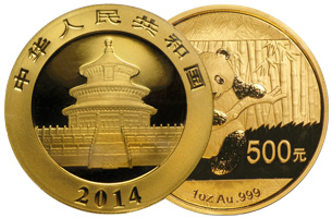 1 oz Chinese Panda Gold Coin