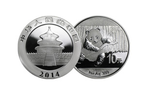 1/4 oz chinese silver panda coin