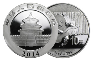 1 oz Chinese Panda Silver Coin