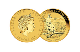 1/4 Troy oz Australian Kangaroo Gold Coin