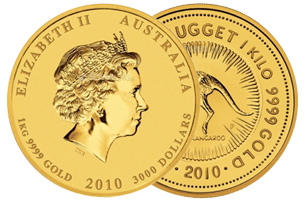 1 Kg Australian Kangaroo Gold Coin