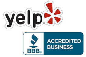 yelp and bbb logos