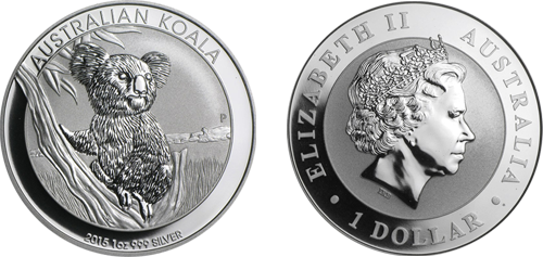 Perth Mint Australian Koala Silver Coin