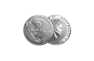 perth mint silver 1/10oz australian koala coin