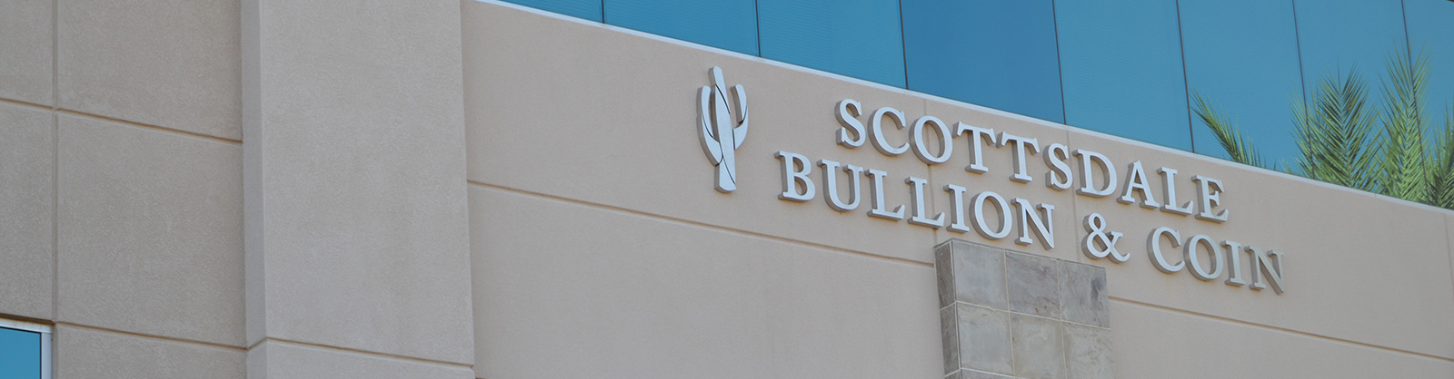 scottsdale bullion & coin building sign 