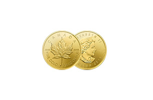 canadian gold maple 1/20 oz