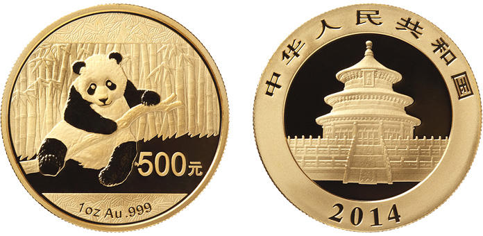 30 gram gold panda coin