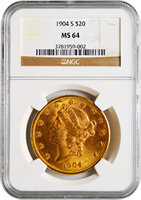 liberty head gold coin ngc