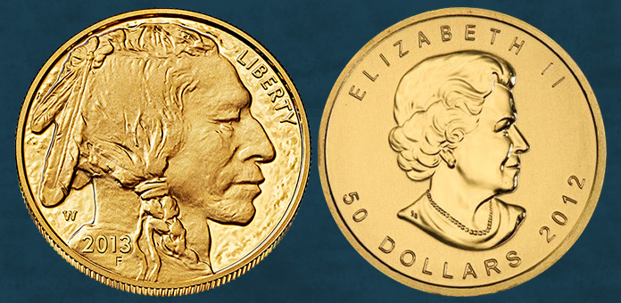 gold buffalo coin vs canadian maple leaf