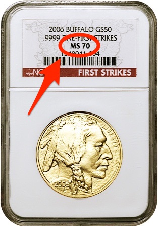 graded buffalo coin