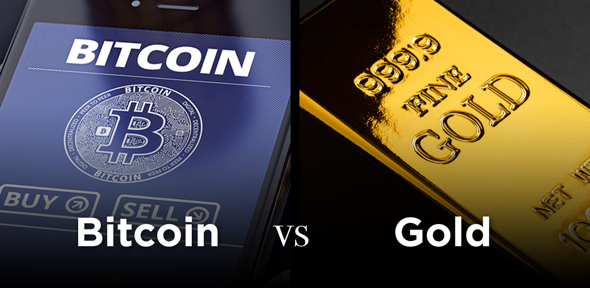 bitcoin vs gold 2018