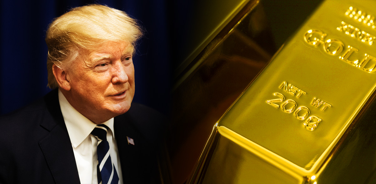 donald trump and gold bullion