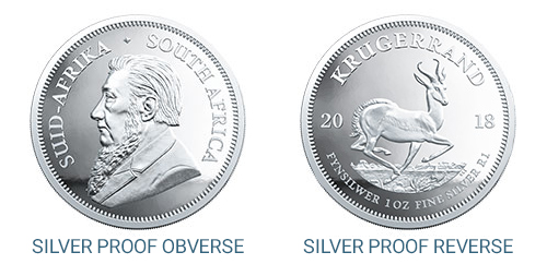 Proof Silver Krugerrand Coins