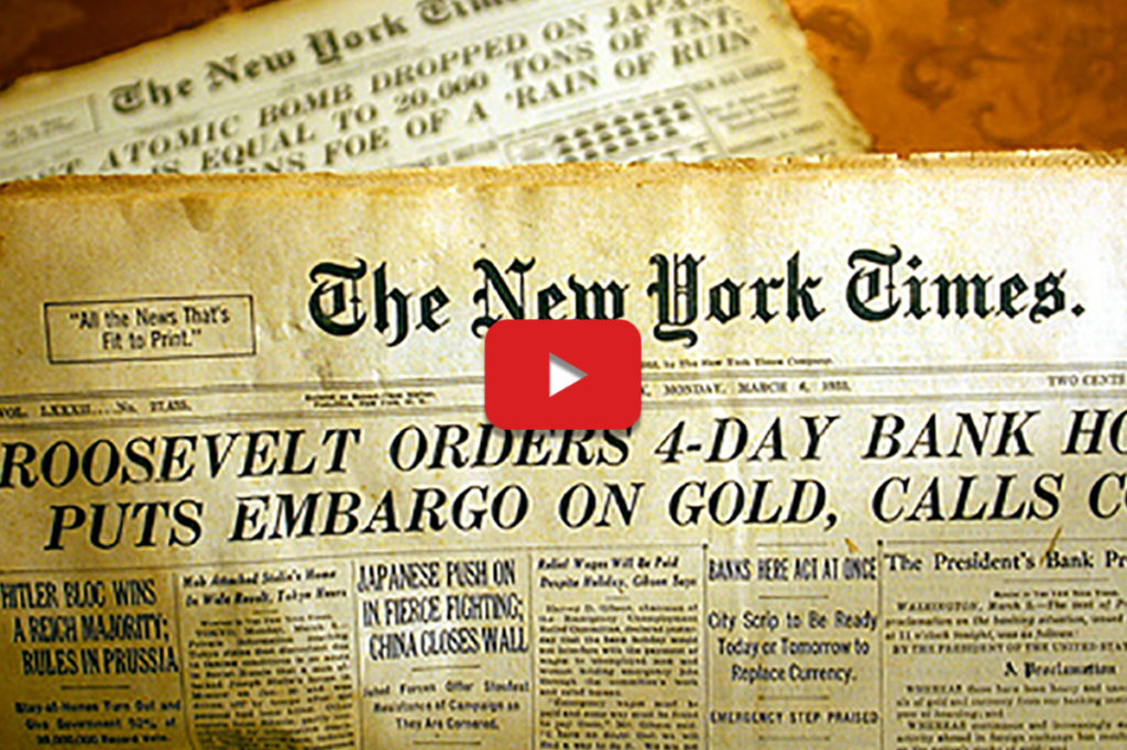 Gold Confiscation: A Timeline of Events