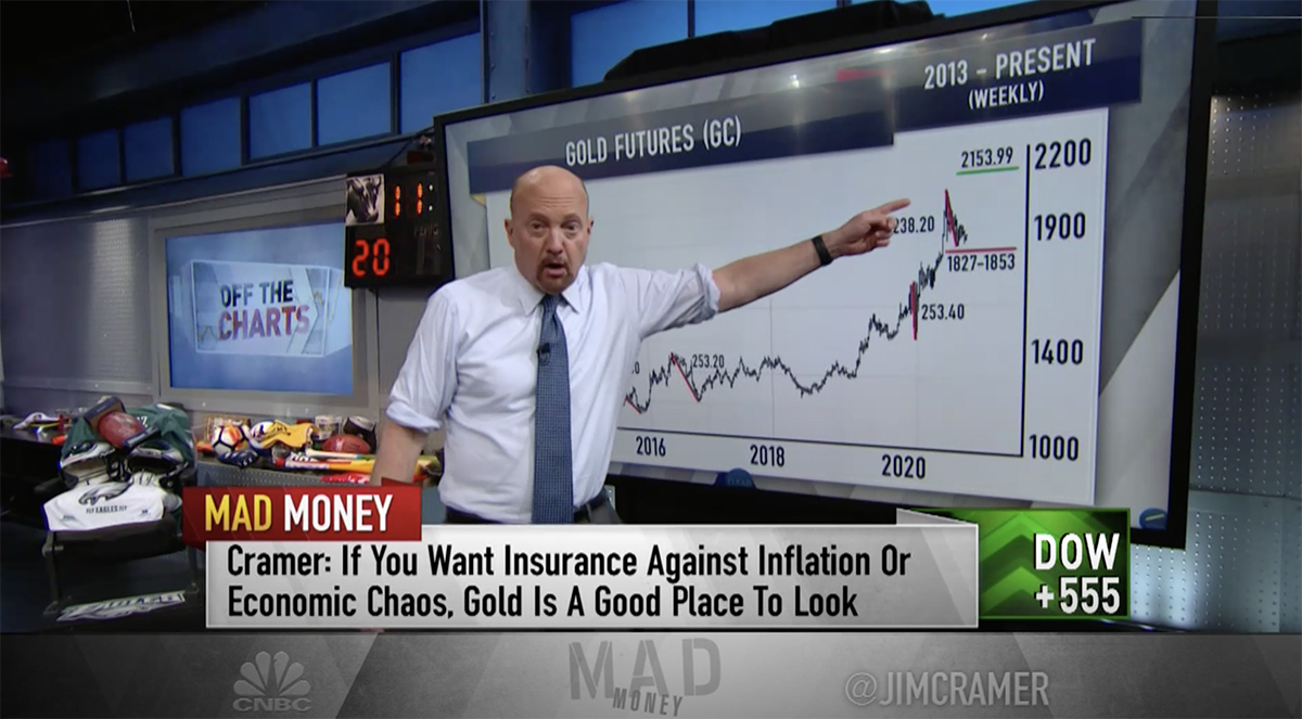 Jim Cramer You Need Gold Video