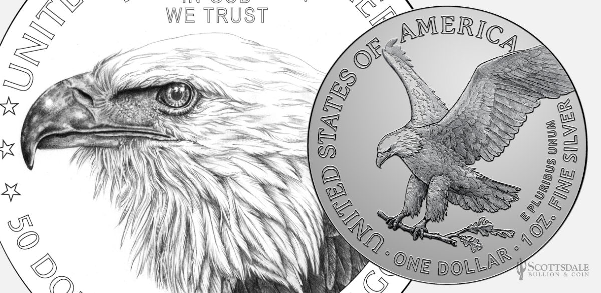 new 2021 american silver eagle design