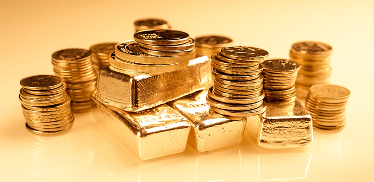 bullion bars and coins for investment