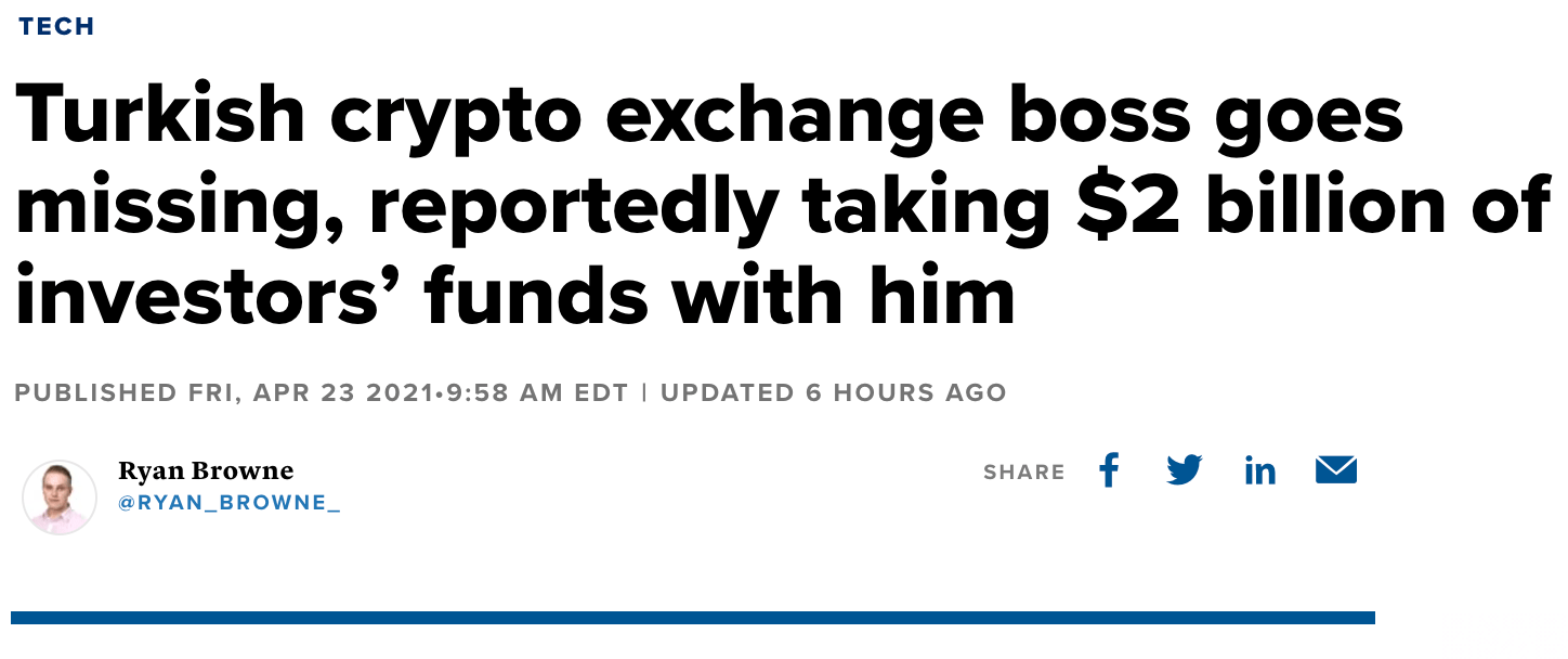 turkish crypto exchange headline