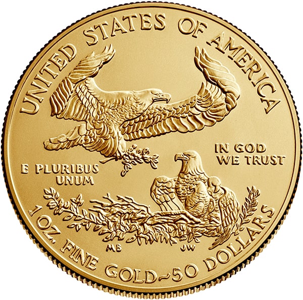 2021 american eagle gold one ounce bullion coin reverse old design