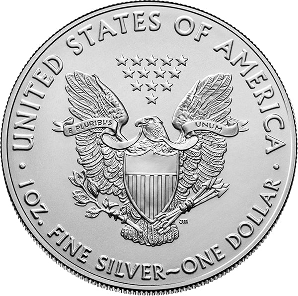 2021 american silver eagle coin reverse old design