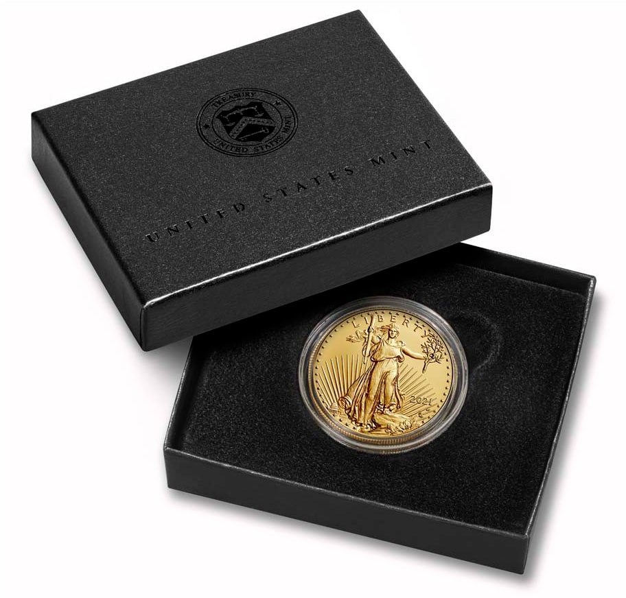 American Gold Eagle Uncirculated in Box Package