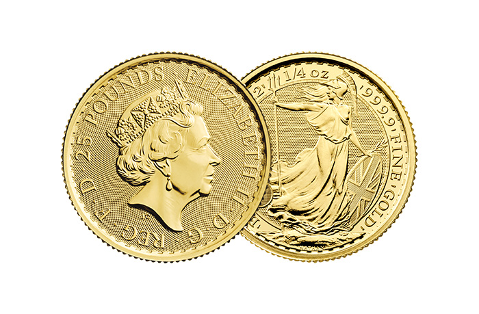 1/4 Troy oz Britannia Gold Coin