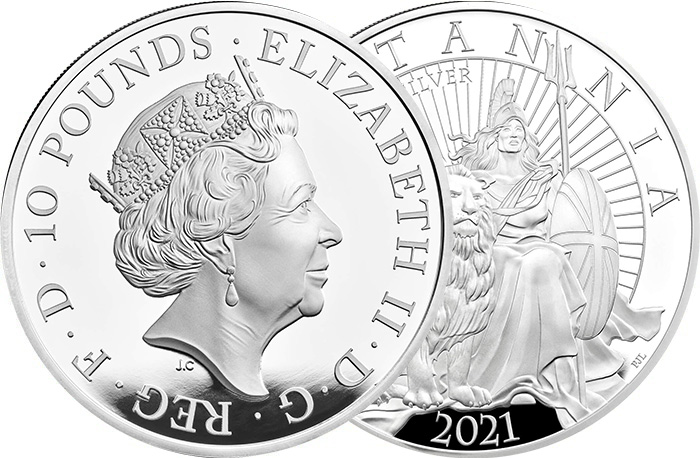 5 Troy oz Britannia Silver Coin