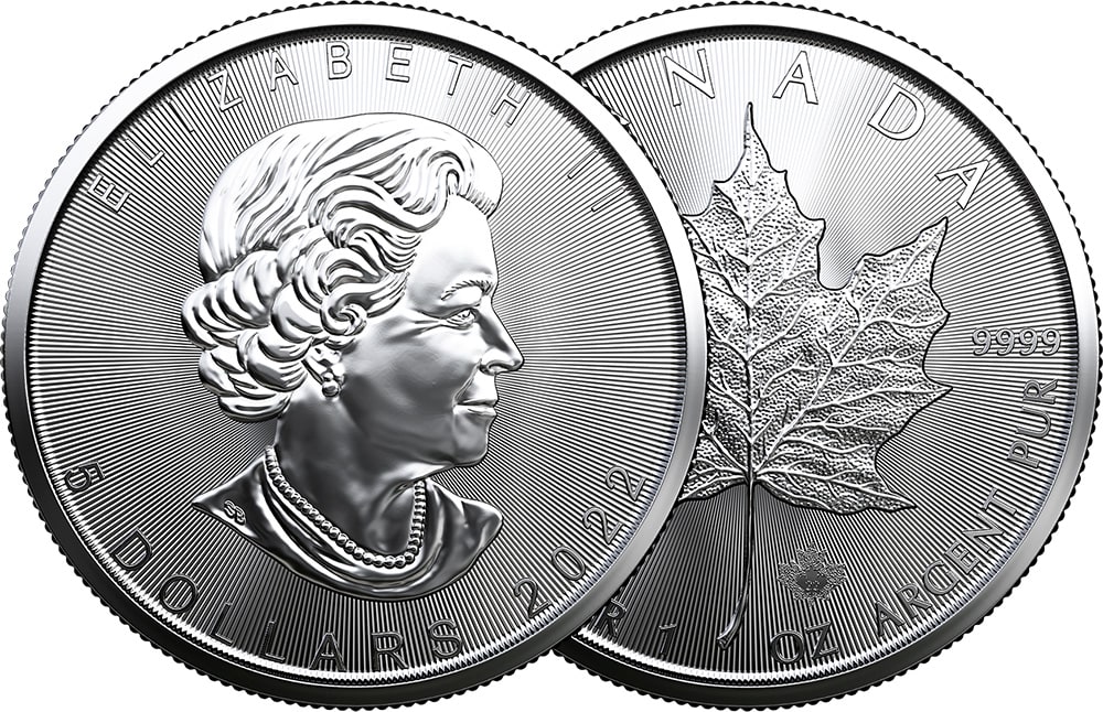 Sell or Buy Canadian Silver Maple Leaf Coins | Scottsdale Bullion & Coin