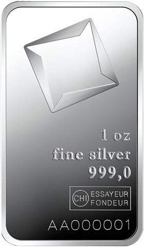 1 oz silver bar