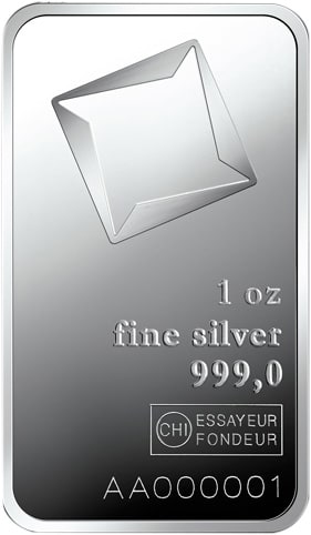 1 oz silver bar