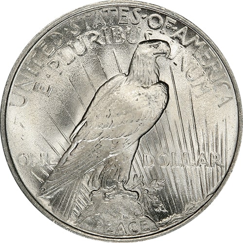 us peace dollar numismatic coin