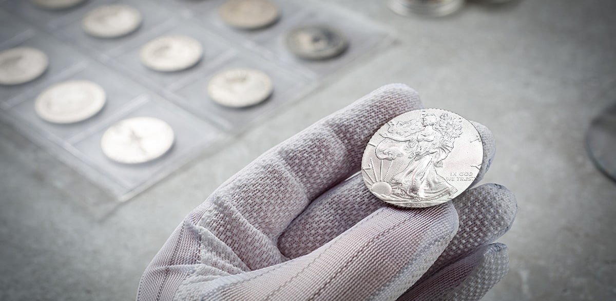 ms70 silver eagle coin graded