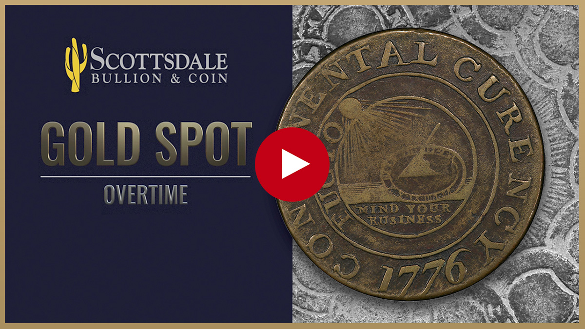 1776 Continental Dollar Brass Video